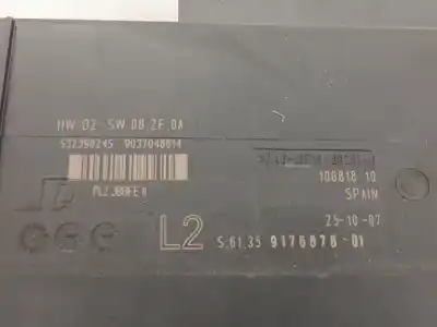 Peça sobressalente para automóvel em segunda mão módulo eletrônico por bmw 1 (e81) 118 d referências oem iam 917687801 532398245 9037048814