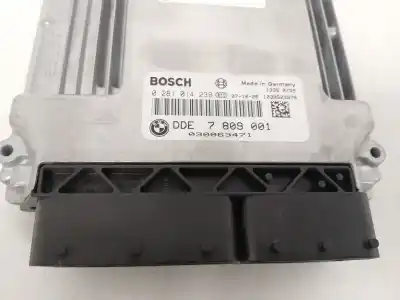 Second-hand car spare part ecu engine control for bmw 1 (e81) 118 d oem iam references 0281014239 7809001 
