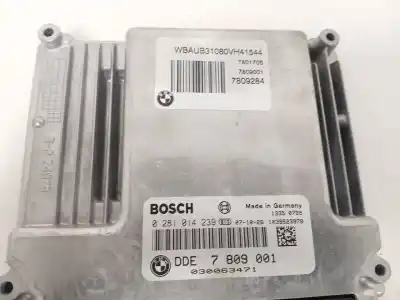 Second-hand car spare part ecu engine control for bmw 1 (e81) 118 d oem iam references 0281014239 7809001 
