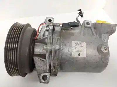 Peça sobressalente para automóvel em segunda mão compressor de ar condicionado a/a a/c por nissan note (e12) 1.5 dci referências oem iam 926003vc68 m214m180478 