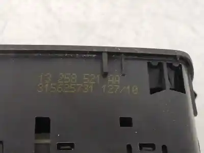 Second-hand car spare part left front power window switch for opel corsa d (s07) 1.3 cdti (l08, l68) oem iam references 13258521aa 315625731 