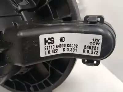 Автозапчасти б/у отопительный двигатель за hyundai i30 (pde, pd, pden) 1.5 ссылки oem iam 97113a400  