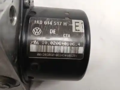 Peça sobressalente para automóvel em segunda mão abs por audi a3 (8p1) 2.0 tdi 16v referências oem iam 1k0614517h 1k0907379k 