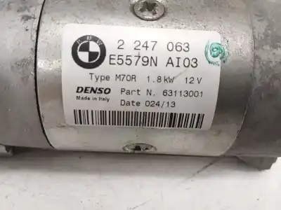 Second-hand car spare part starter motor for bmw 3 (e46) 320 d oem iam references e5579n 2247063 