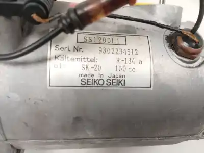 Peça sobressalente para automóvel em segunda mão compressor de ar condicionado a/a a/c por bmw 3 (e46) 320 d referências oem iam   