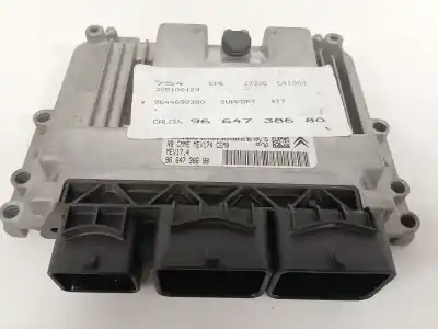 Second-hand car spare part ecu engine control for peugeot 308 i (4a_, 4c_) 1.6 16v oem iam references 9664738680