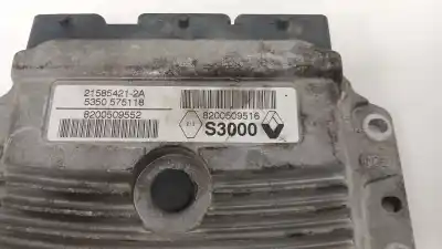 Second-hand car spare part ecu engine control for renault megane iii fastback (bz0/1_, b3_) 1.6 16v (bz0h) oem iam references 8200509516