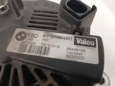 Second-hand car spare part alternator for bmw 3 (e46) 320 d oem iam references tg15c012  7789980a101