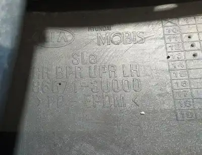 Pezzo di ricambio per auto di seconda mano paraurti posteriore per kia sportage concept 4x2 riferimenti oem iam 866713u000  