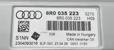 Peça sobressalente para automóvel em segunda mão sistema de áudio / rádio cd por audi q5 (8r) 3.0 v6 24v tdi referências oem iam 8r0035223  68478