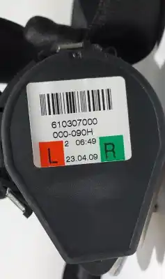 Peça sobressalente para automóvel em segunda mão cinto de segurança traseiro esquerdo por audi q5 (8r) 3.0 v6 24v tdi referências oem iam 8r0857805c  68489