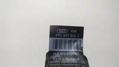 Peça sobressalente para automóvel em segunda mão cinto de segurança traseiro esquerdo por audi q5 (8r) 3.0 v6 24v tdi referências oem iam 8r0857805c  68489