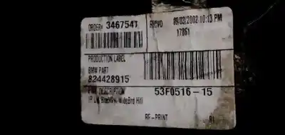 Peça sobressalente para automóvel em segunda mão tablier por bmw x5 (e53) 3.0d referências oem iam 824428915  42881