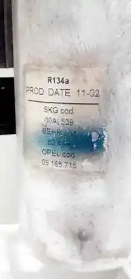 Peça sobressalente para automóvel em segunda mão condensador / radiador de ar condicionado por opel combo 1.3 16v cdti referências oem iam 93177423  42386