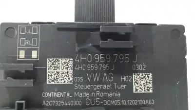 Автозапчастина б/у електронний модуль для porsche cayenne (typ 92aa) gts посилання на oem iam 4h0959795j  66360