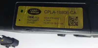 Pezzo di ricambio per auto di seconda mano impianto audio / radio cd per land rover range rover sport autobiography hybrid riferimenti oem iam cpla18808ca  