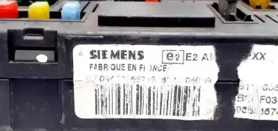 Second-hand car spare part fuse box unit for citroen c2 sx oem iam references 9653667480  43189