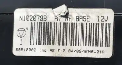 Peça sobressalente para automóvel em segunda mão comando de sofagem (chauffage / ar condicionado)  por peugeot 207 x-line referências oem iam n102079b  63556