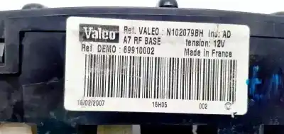 Peça sobressalente para automóvel em segunda mão comando de sofagem (chauffage / ar condicionado)  por peugeot 207 confort referências oem iam 69910002  43988