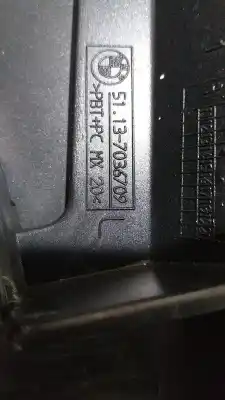 Peça sobressalente para automóvel em segunda mão suporte de matrícula por bmw serie 7 (e65/e66) 735i referências oem iam 51138223241  56407