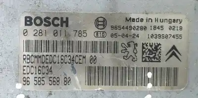 Peça sobressalente para automóvel em segunda mão centralina de motor uce por citroen c2 audace referências oem iam 9658556880  71079