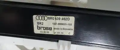 Автозапчасти б/у задний правый стеклорегулятор за audi q5 (8r) 2.0 tdi (125kw) ссылки oem iam 8r0839462d  64621