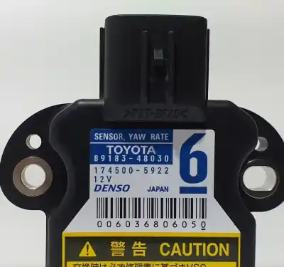 Peça sobressalente para automóvel em segunda mão sensor por toyota auris hybrid active referências oem iam 8918348030  67200