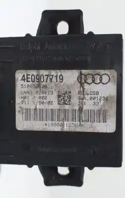 Автозапчастина б/у електронний модуль для audi a8 (4e2) 3.7 quattro посилання на oem iam 4e0907719  57821
