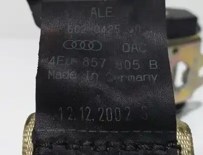 Автозапчасти б/у задний левый ремень безопасности за audi a8 (4e2) 3.7 quattro ссылки oem iam 4e0857805b  57852