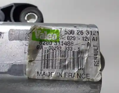 Pezzo di ricambio per auto di seconda mano motore tergicristallo posteriore per renault clio iii authentique riferimenti oem iam 8200311486a  67731