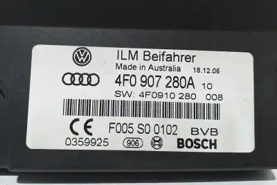 Second-hand car spare part electronic module for audi s6 berlina (4f2) 5.2 oem iam references 4f0907280a  62757