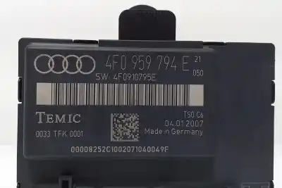 Second-hand car spare part electronic module for audi s6 berlina (4f2) 5.2 oem iam references 4f0959794e  62778