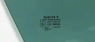 İkinci el araba yedek parçası arka sag pencere için seat ibiza (6p1) fr oem iam referansları 6j4845206b  68242