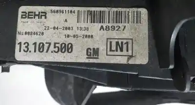 Pezzo di ricambio per auto di seconda mano elettroventola per opel corsa d innovation riferimenti oem iam 13107500  68386