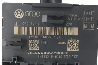 Peça sobressalente para automóvel em segunda mão módulo eletrônico por audi q5 (8r) 3.0 v6 24v tdi referências oem iam 8k0959795c  68509