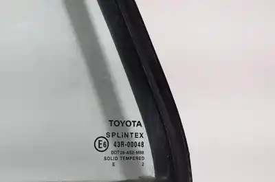 Peça sobressalente para automóvel em segunda mão vidro de custódia triangular traseiro esquerdo por toyota corolla (e12) 1.6 16v referências oem iam 3zzfe  63196