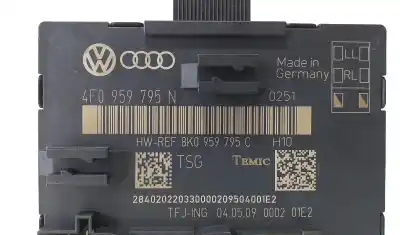 Peça sobressalente para automóvel em segunda mão módulo eletrônico por audi q5 (8r) 3.0 v6 24v tdi referências oem iam 8k0959795c  68565