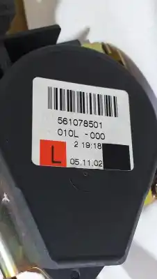 Pezzo di ricambio per auto di seconda mano cintura di sicurezza anteriore sinistra per bmw serie 7 (e65/e66) 735i riferimenti oem iam 7037817  69060