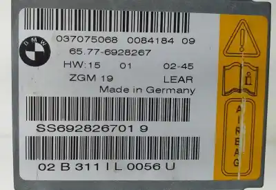Second-hand car spare part airbag control unit for bmw serie 7 (e65/e66) 735i oem iam references 65776928267  69073