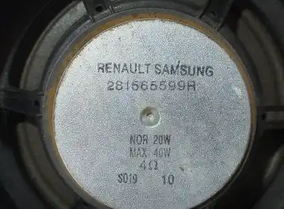 Peça sobressalente para automóvel em segunda mão sistema de áudio / rádio cd por renault koleos dynamique referências oem iam 281565599r  69157