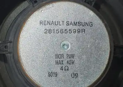 Peça sobressalente para automóvel em segunda mão sistema de áudio / rádio cd por renault koleos dynamique referências oem iam 281565599r  69160