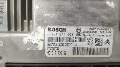 Second-hand car spare part ecu engine control for citroen c4 coupe collection oem iam references 9661773380  69357