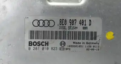 Second-hand car spare part ecu engine control for audi a4 avant (8e) 2.5 tdi quattro (132kw) oem iam references 8e0907041d  69950