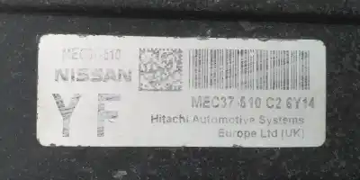 Second-hand car spare part ecu engine control for nissan note (e11e) acenta oem iam references mec37510  72010