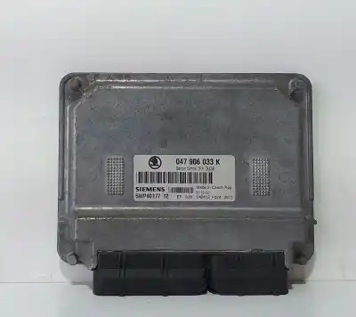 Second-hand car spare part ECU ENGINE CONTROL for SKODA FABIA (6Y2/6Y3)  OEM IAM references 047906033K  71988