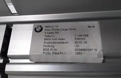Peça sobressalente para automóvel em segunda mão chapeleira por bmw x5 (e70) xdrive30d referências oem iam 7146025  73752