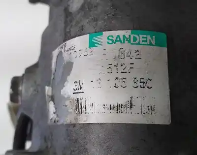 Second-hand car spare part air conditioning compressor for opel combo 1.3 16v cdti cat (z 13 dt / ln9) 69 cv / 51 kw oem iam references 13106850  75103