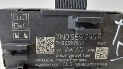Second-hand car spare part electronic module for skoda yeti active oem iam references 7n0959795f  76436