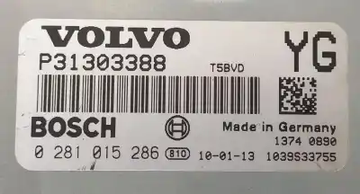 Recambio de automóvil de segunda mano de centralita motor uce para volvo xc60 2.4 diesel cat referencias oem iam p31303388  77031