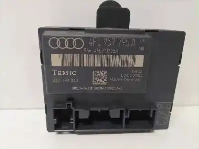 Peça sobressalente para automóvel em segunda mão módulo eletrônico por audi a6 berlina (4f2) 3.0 tdi quattro (165kw) referências oem iam 4f0959795a